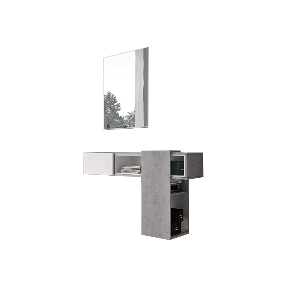 wohnli-moebel-suche-Eingangsmoebel-Holzeffekt-zement-weiss-100x27-cm Wohnli Möbelsuche - Eingangsmöbel Holzeffekt zement