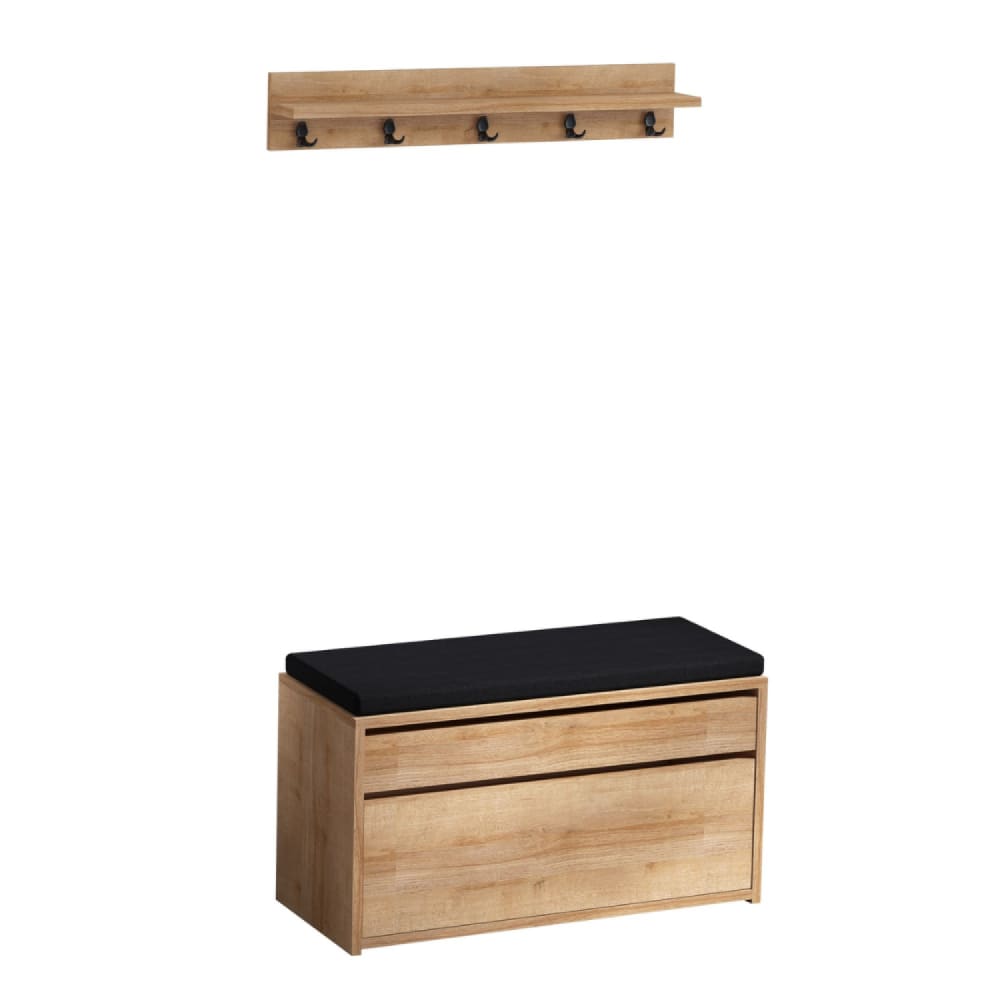 wohnli-moebel-suche-Eingangsmoebel-mit-Wandgarderobe-und-Aufbewahrungstruhe Wohnli Möbelsuche - Eingangsmöbel mit Wandgarderobe und Aufbewahrungstruhe