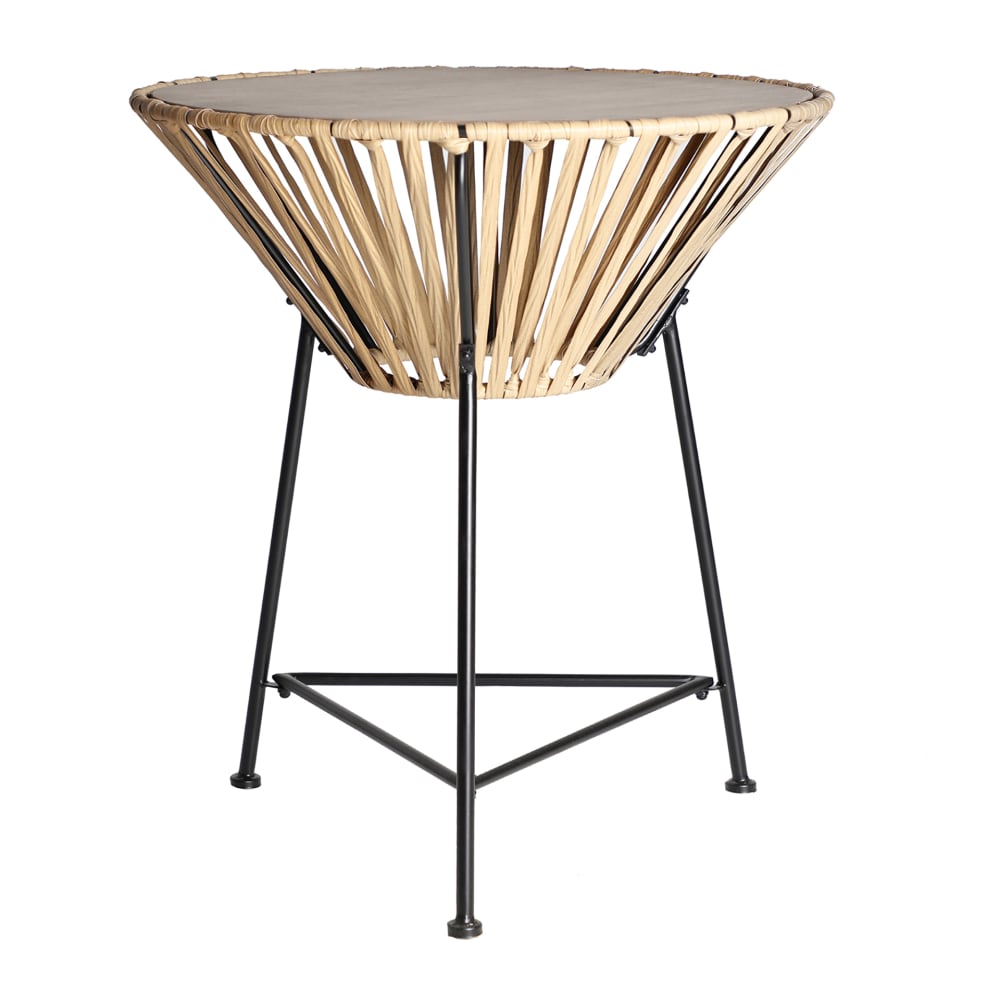 wohnli-moebel-suche-Eisen-Beistelltisch-in-schwarzer-Farbe-66x66x66x72cm Wohnli Möbelsuche - Eisen Beistelltisch in schwarzer Farbe 66x66x66x72cm