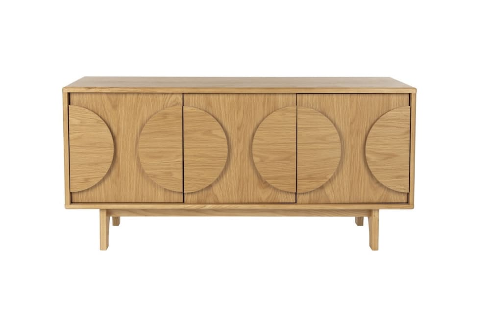 Wohnli Möbelsuche - Elegantes Sideboard aus Holz mit 3 Türen L120