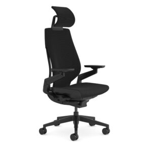 Wohnli Möbelsuche - Ergonomischer Bürostuhl mit Kopfstütze 62.5 x 66 x 107