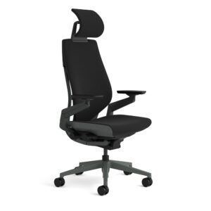 Wohnli Möbelsuche - Ergonomischer Bürostuhl mit Kopfstütze 66 x 62.5 x 107