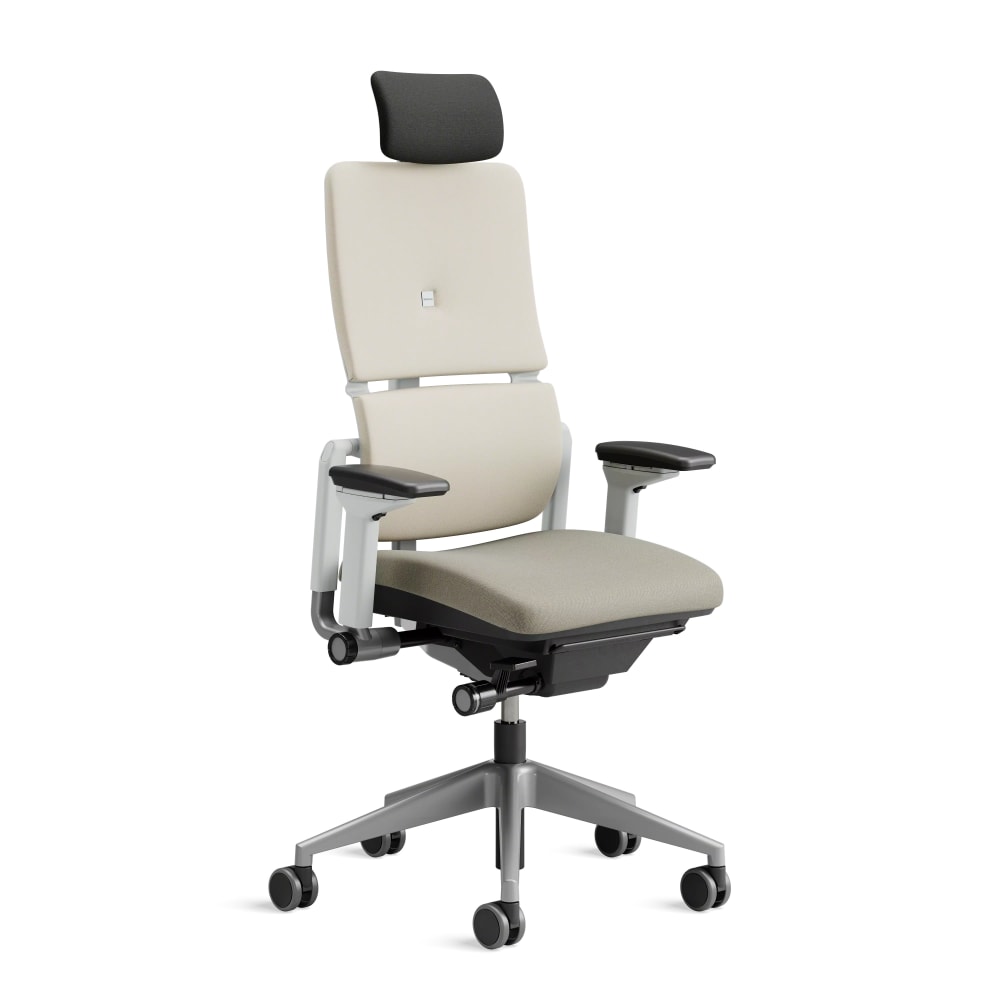 Wohnli Möbelsuche - Ergonomischer Bürostuhl mit Kopfstütze 66.5 x 66 x 115