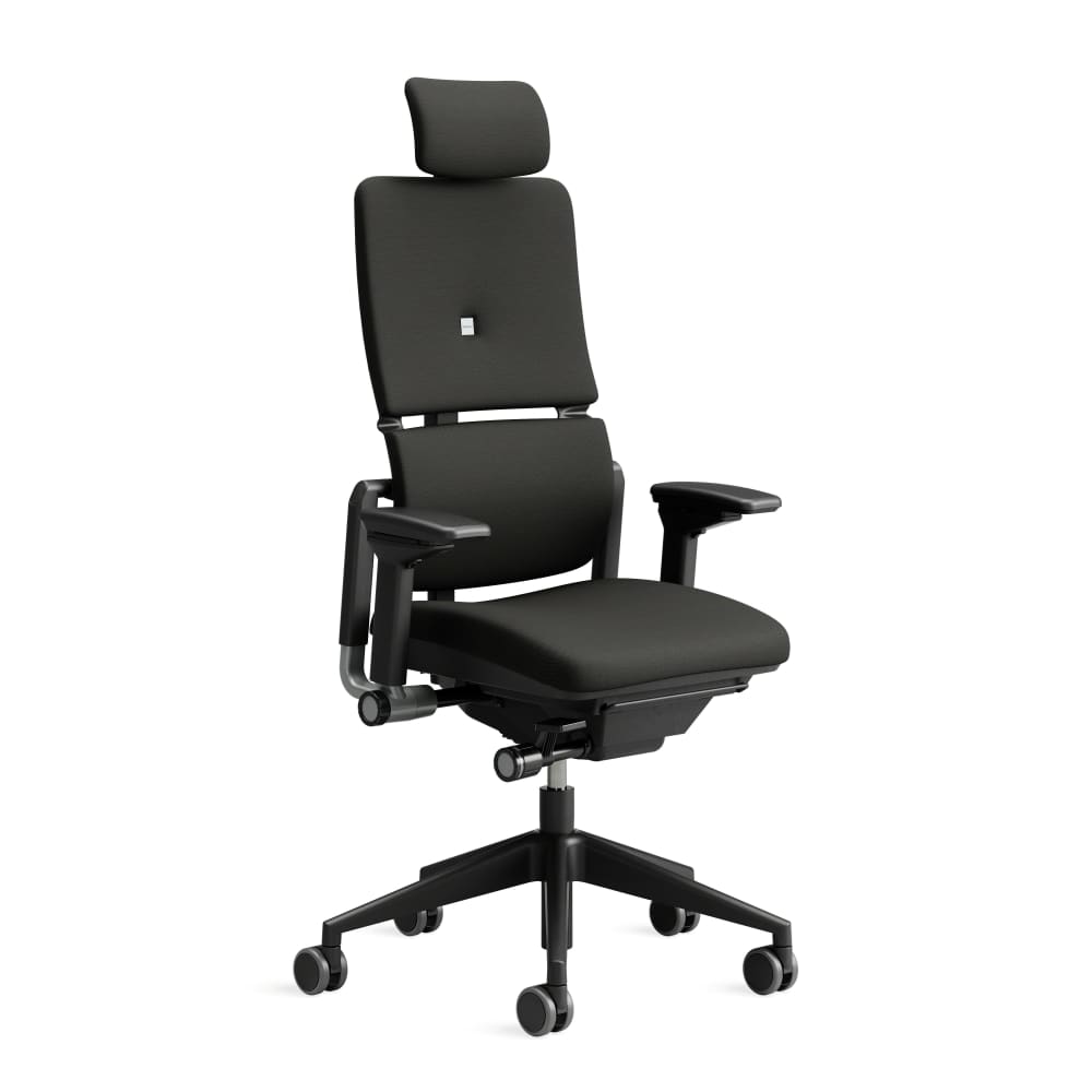 Wohnli Möbelsuche - Ergonomischer Bürostuhl mit Kopfstütze 66.5 x 66 x 115