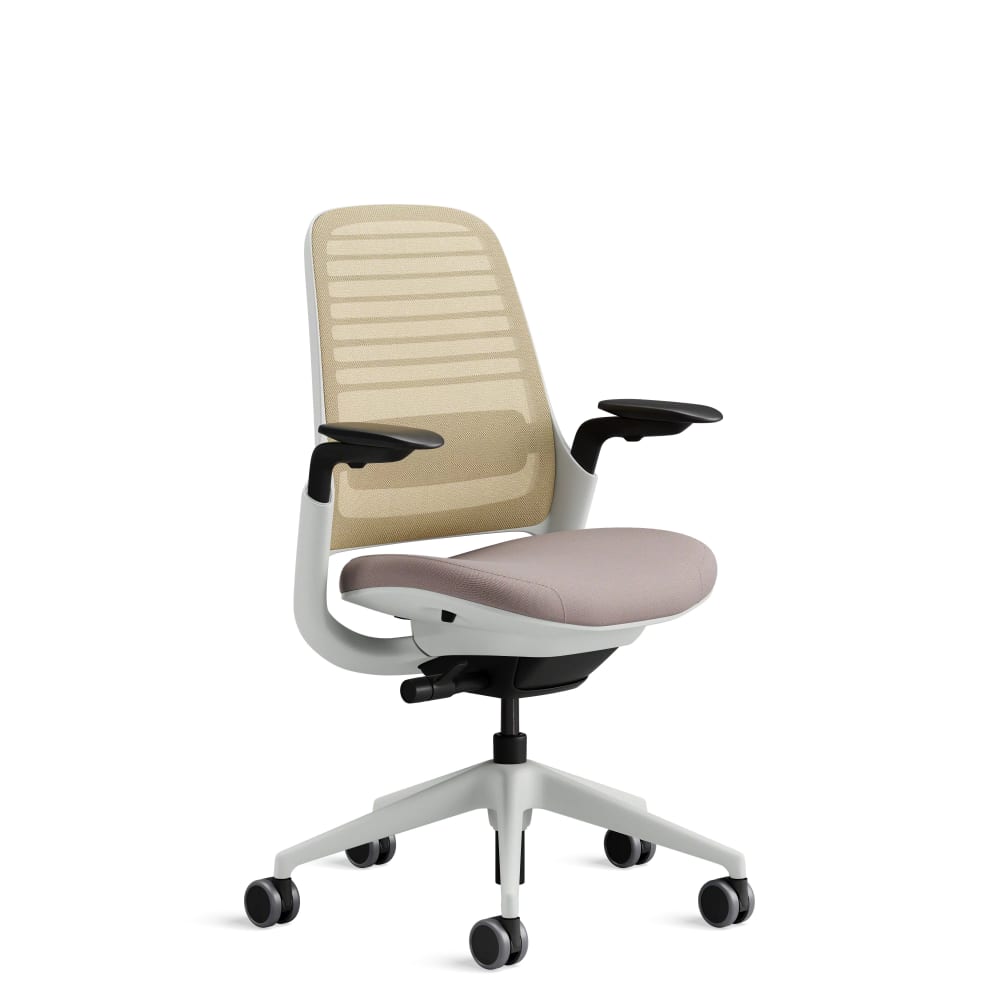 Wohnli Möbelsuche - Ergonomischer Bürostuhl mit Stoffbezug 66 x 64 x 92