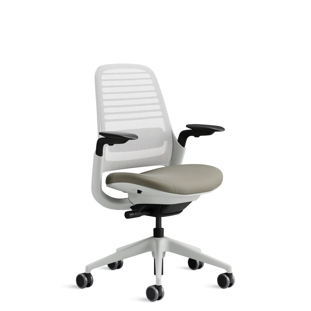 Wohnli Möbelsuche - Ergonomischer Bürostuhl mit Stoffbezug 66 x 64 x 92
