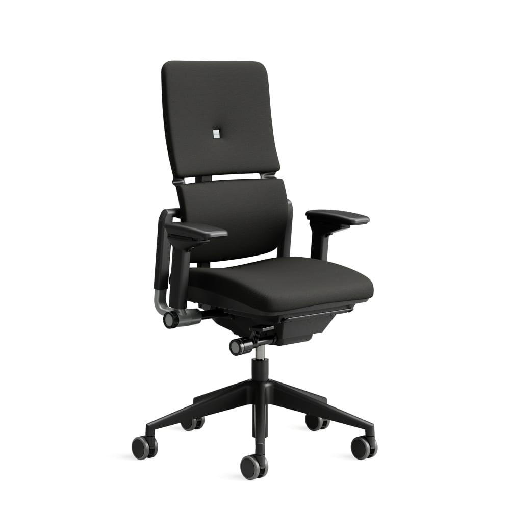 Wohnli Möbelsuche - Ergonomischer Bürostuhl mit Stoffbezug 66.5 x 66 x 107