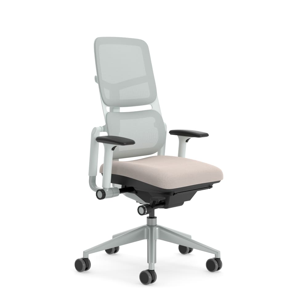 Wohnli Möbelsuche - Ergonomischer Bürostuhl mit Stoffbezug 67 x 66 x 107