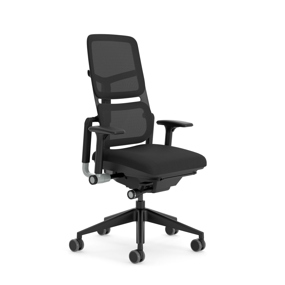 Wohnli Möbelsuche - Ergonomischer Bürostuhl mit Stoffbezug 67 x 66 x 107