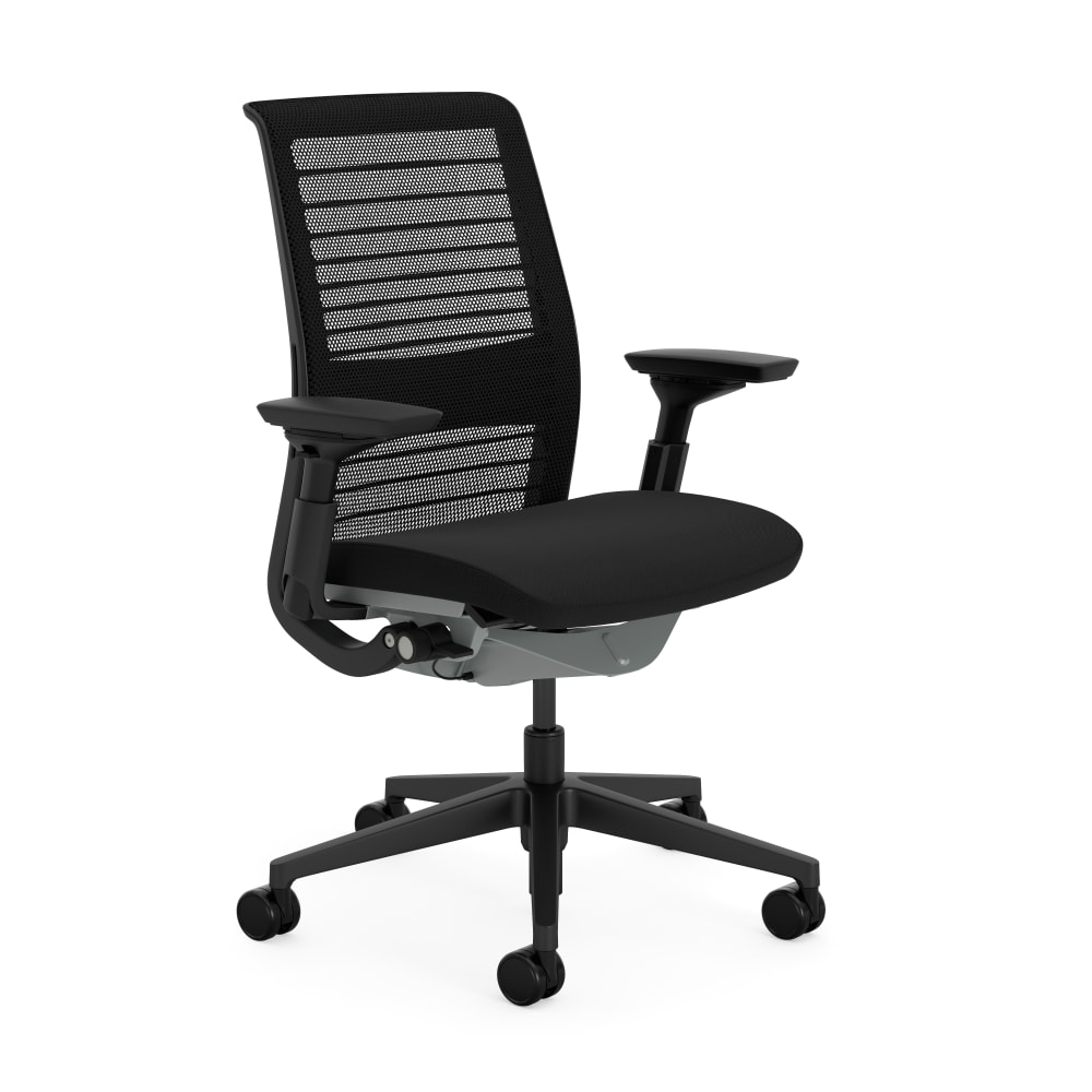 Wohnli Möbelsuche - Ergonomischer Bürostuhl mit Stoffbezug 73 x 58 x 98