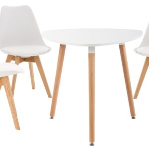 wohnli-moebel-suche-Essgruppe-mit-3-Stuehlen-und-1-Tisch-aus-Holz-weiss Wohnli Möbelsuche - Essgruppe mit 3 Stühlen und 1 Tisch aus Holz weiß