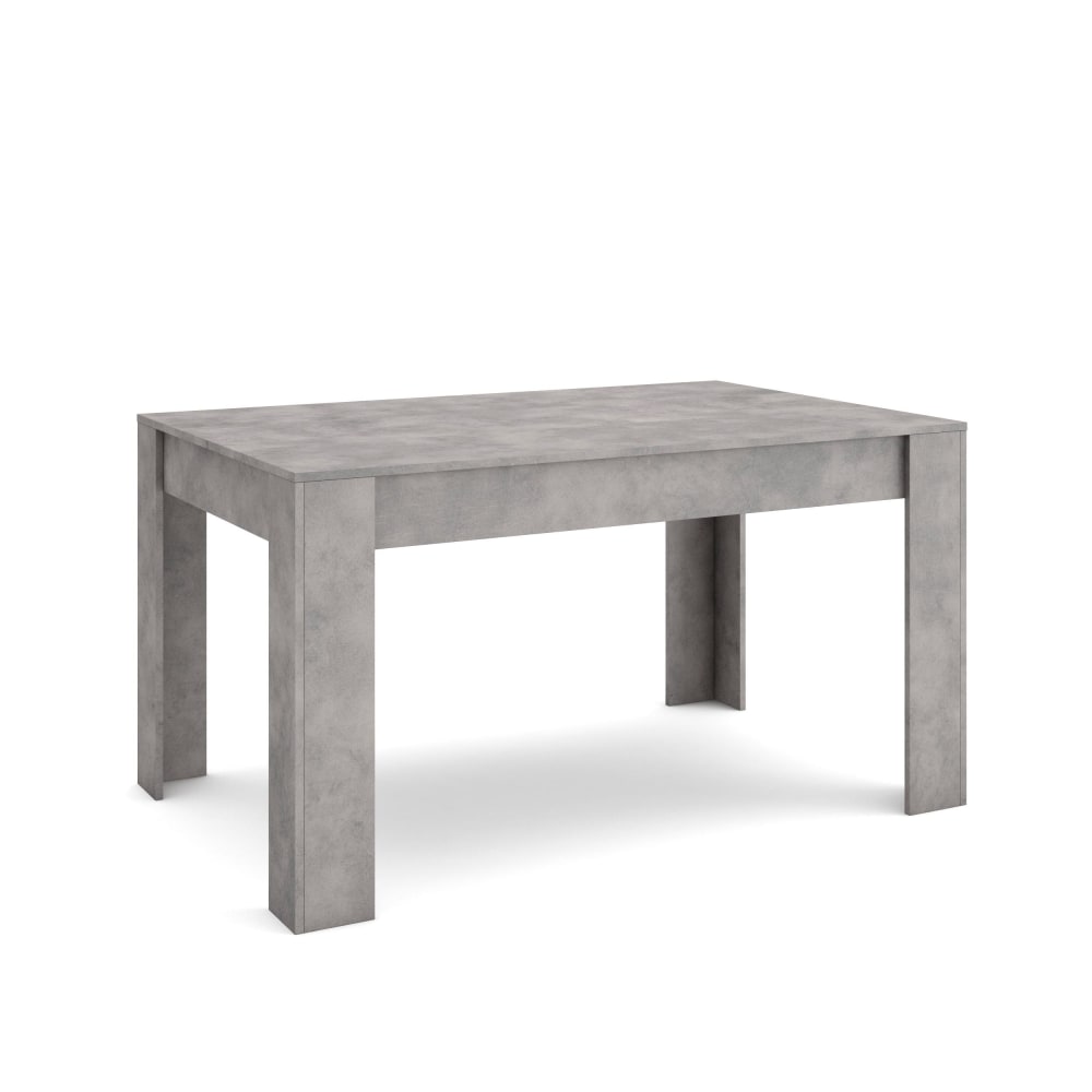 wohnli-moebel-suche-Esstisch-Holzeffekt-140x90x76cm-Zementgrau Wohnli Möbelsuche - Esstisch Holzeffekt 140x90x76cm Zementgrau