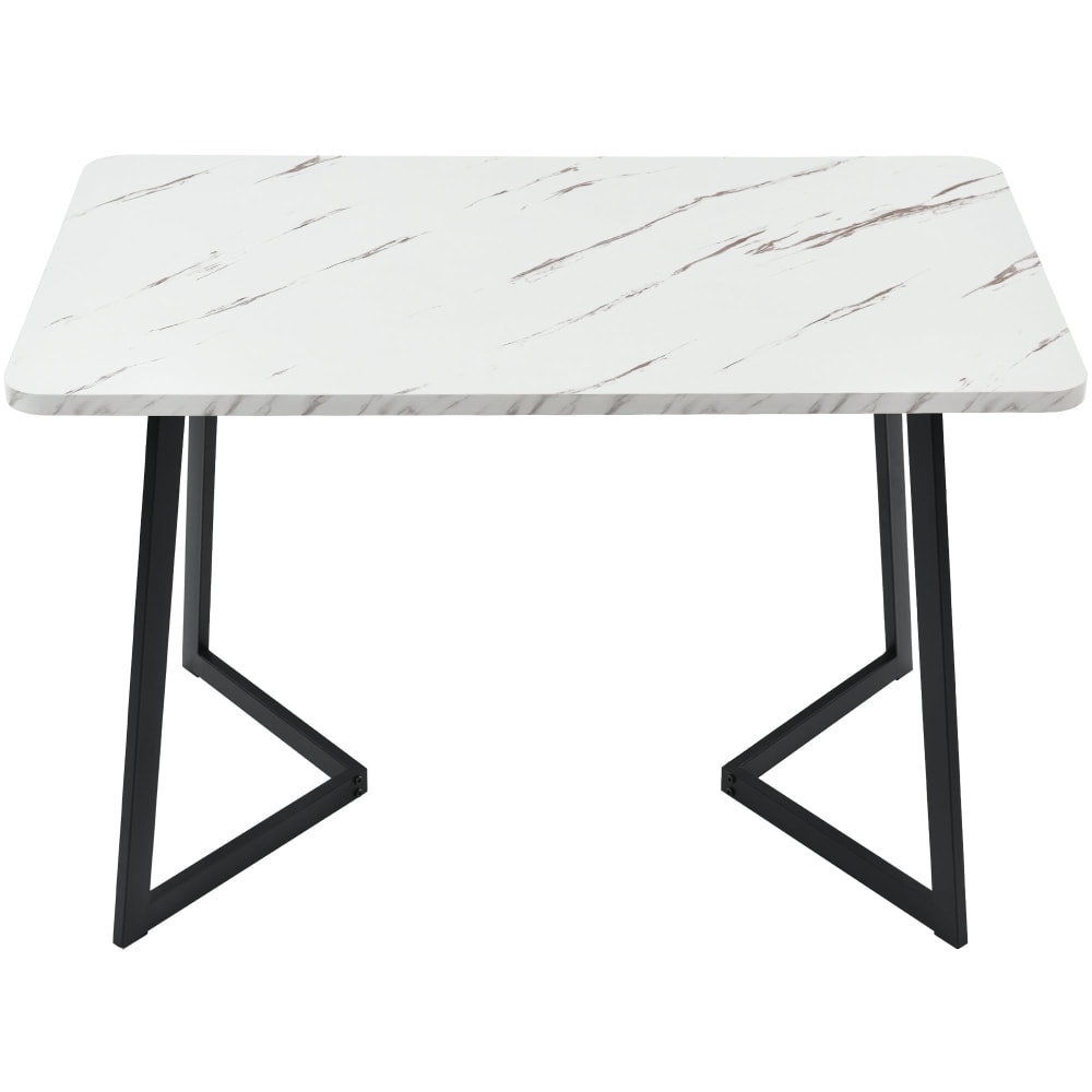 wohnli-moebel-suche-Esstisch-aus-Holz-D117cm×H75cm-Schwarzen-Beinen Wohnli Möbelsuche - Esstisch aus Holz