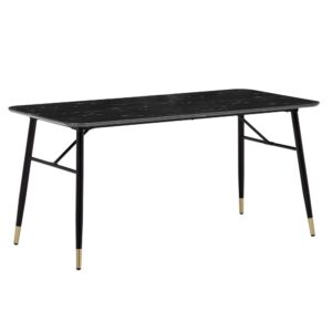 wohnli-moebel-suche-Esstisch-aus-MDF-Marmor-Optik-schwarz Wohnli Möbelsuche - Esstisch aus MDF