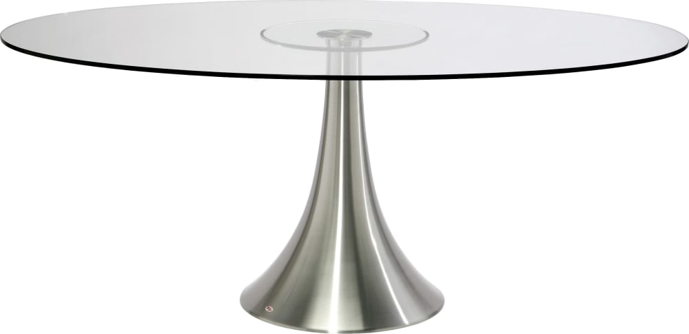 wohnli-moebel-suche-Esstisch-fuer-6-Personen-aus-Glas-und-Aluminium-silber-L180cm Wohnli Möbelsuche - Esstisch für 6 Personen aus Glas und Aluminium
