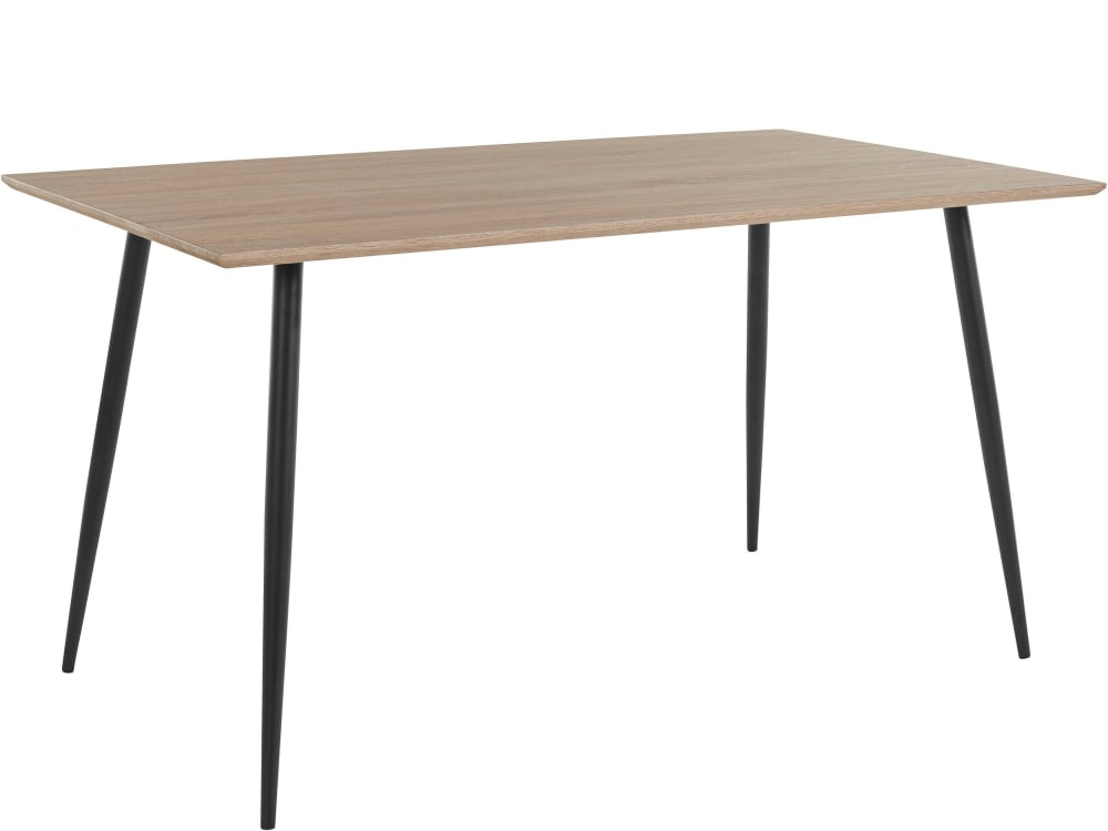 wohnli-moebel-suche-Esstisch-fuer-6-Personen-in-Eichenoptik-L140-cm Wohnli Möbelsuche - Esstisch für 6 Personen in Eichenoptik L140 cm
