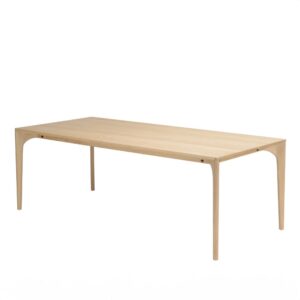 Wohnli Möbelsuche - Esstisch rect. 220x100cm natur Beine massive Eiche