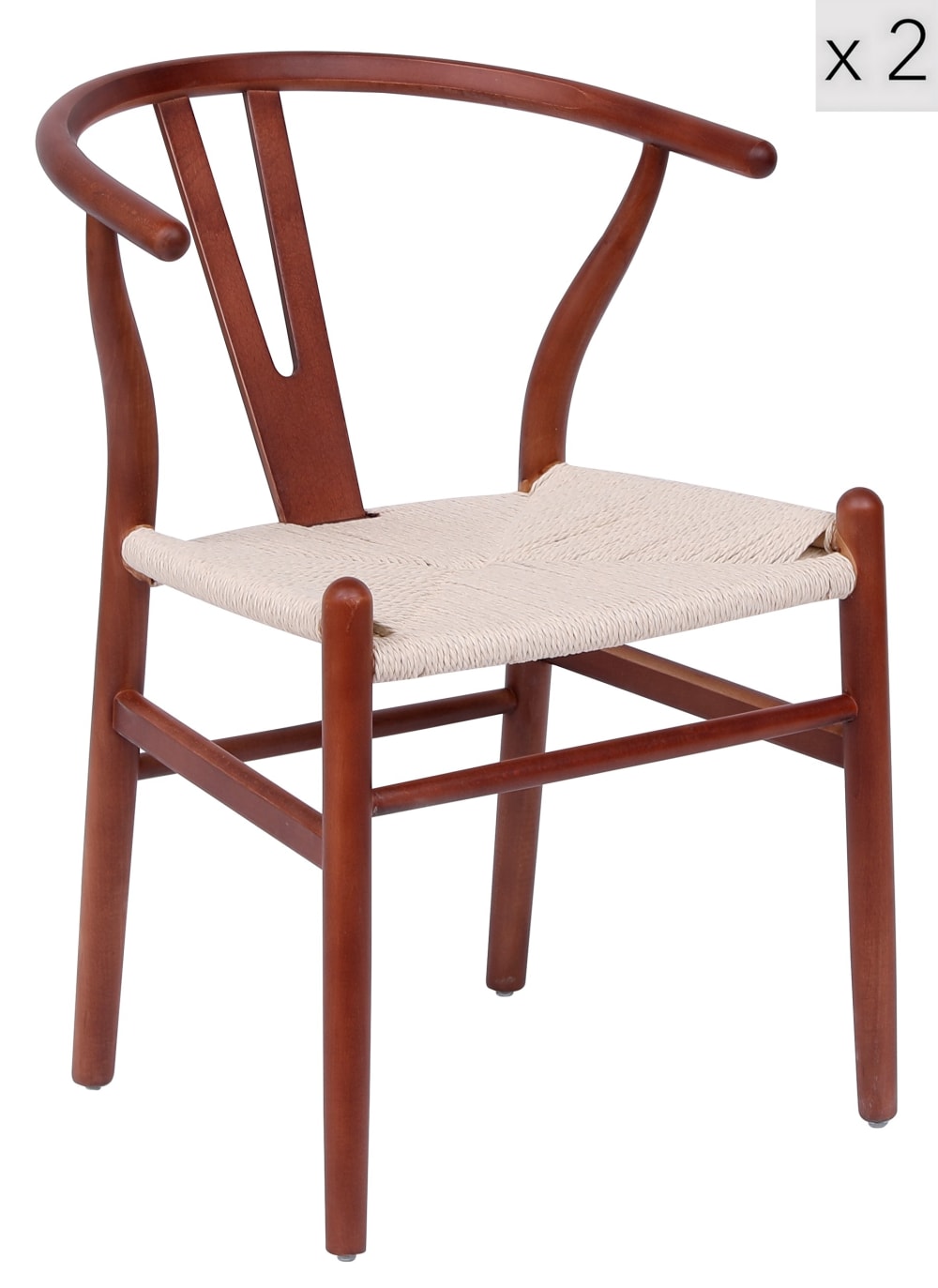 Wohnli Möbelsuche - Esszimmerstühle (2er Set) aus Massivholz