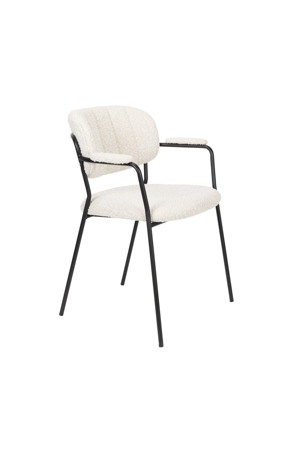 wohnli-moebel-suche-Esszimmerstuhl-2er-Set-aus-Boucle-weiss Wohnli Möbelsuche - Esszimmerstuhl 2er Set aus Bouclé