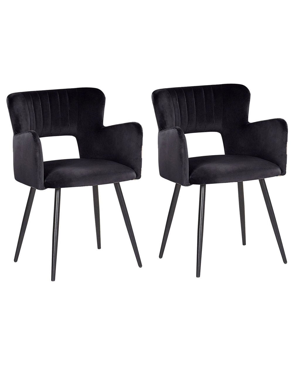 wohnli-moebel-suche-Esszimmerstuhl-2er-Set-aus-Stoff-schwarz Wohnli Möbelsuche - Esszimmerstuhl 2er Set aus Stoff