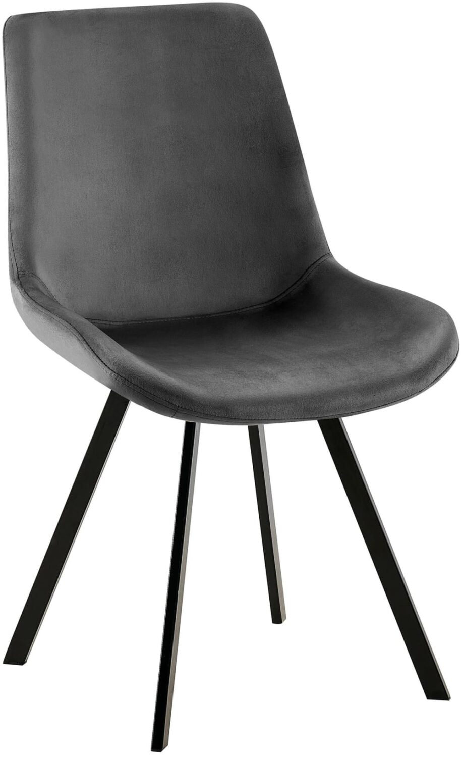 wohnli-moebel-suche-Esszimmerstuhl-mit-Fuessen-aus-Metall-und-Sitz-aus-Samt-dunkelgrau Wohnli Möbelsuche - Esszimmerstuhl mit Füßen aus Metall und Sitz aus Samt dunkelgrau