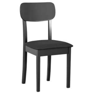 wohnli-moebel-suche-Esszimmerstuhl-mit-Polstersitz-Schwarz Wohnli Möbelsuche - Esszimmerstuhl mit Polstersitz