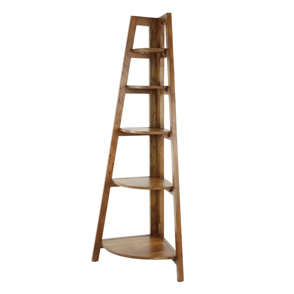 Wohnli Möbelsuche - Faltbares Eckregal aus Mangoholz