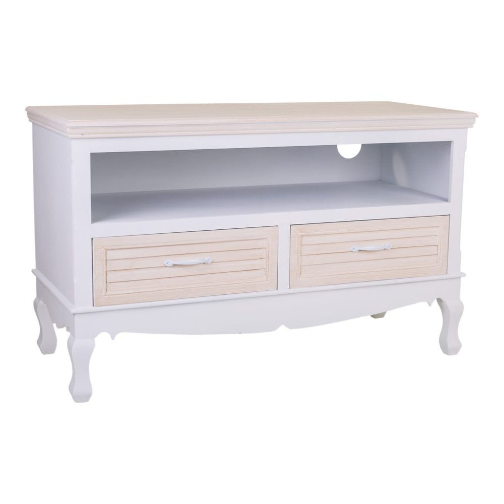 wohnli-moebel-suche-Fernsehschrank-aus-Holz-100x42x61-weiss Wohnli Möbelsuche - Fernsehschrank aus Holz