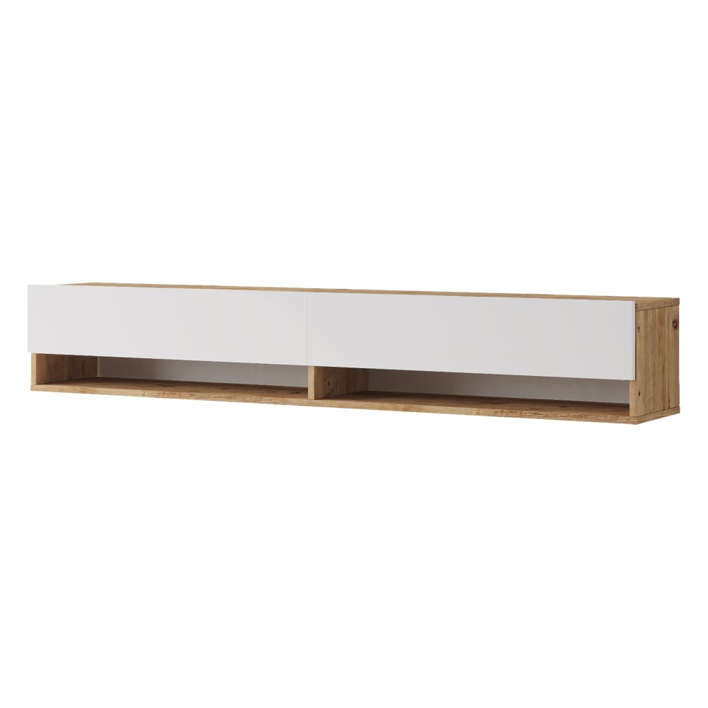 wohnli-moebel-suche-Fernsehtisch-in-Holzoptik-30-x-180-x-32-cm-in-Dunkelbraun-und-Weiss Wohnli Möbelsuche - Fernsehtisch in Holzoptik 30 x 180 x 32 cm