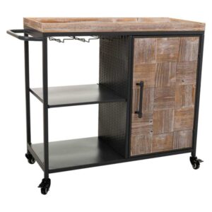 wohnli-moebel-suche-Flaschenhalter-aus-Holz-und-Metall-100x40x835-grau Wohnli Möbelsuche - Flaschenhalter aus Holz und Metall