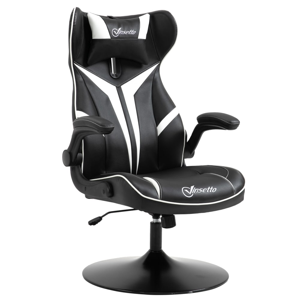 wohnli-moebel-suche-Gaming-Stuhl-Schaumstoff-kunststoff-Stahl-SchwarzWeiss Wohnli Möbelsuche - Gaming-Stuhl Schaumstoff