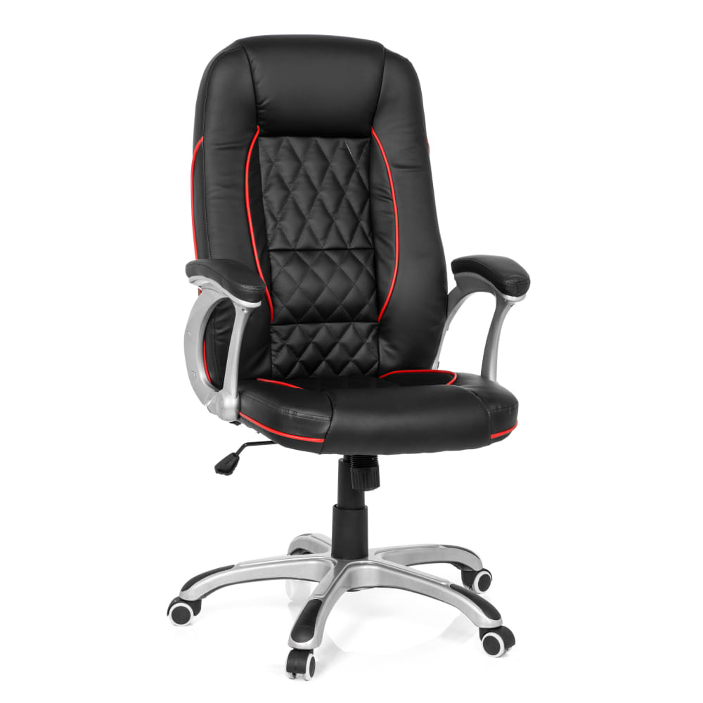 wohnli-moebel-suche-Gamingstuhl-aus-Kunstleder-SchwarzRot Wohnli Möbelsuche - Gamingstuhl aus Kunstleder