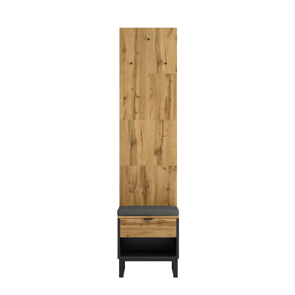 wohnli-moebel-suche-Garderobe-aus-HolzD50cm×H210cmnatuerliche Wohnli Möbelsuche - Garderobe aus Holz