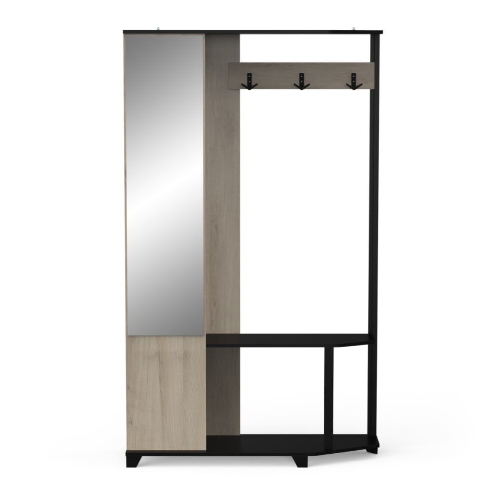 wohnli-moebel-suche-Garderobe-mit-3-Haken-L1084-cm-SCHUSTER-Dekor-Heller-Holz Wohnli Möbelsuche - Garderobe mit 3 Haken L108