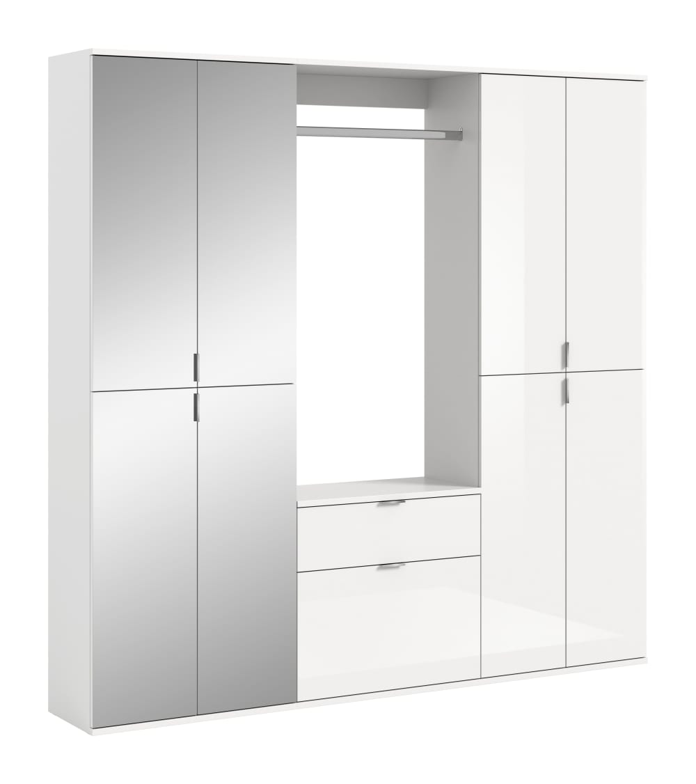 Wohnli Möbelsuche - Garderobenkombination aus Spanplatte