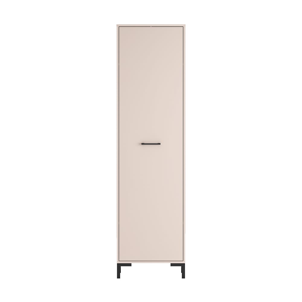 wohnli-moebel-suche-Garderobenschrank-mit-1-Tuer-aus-Spanplatte-55x34x200cm-Kaschmir Wohnli Möbelsuche - Garderobenschrank mit 1 Tür aus Spanplatte