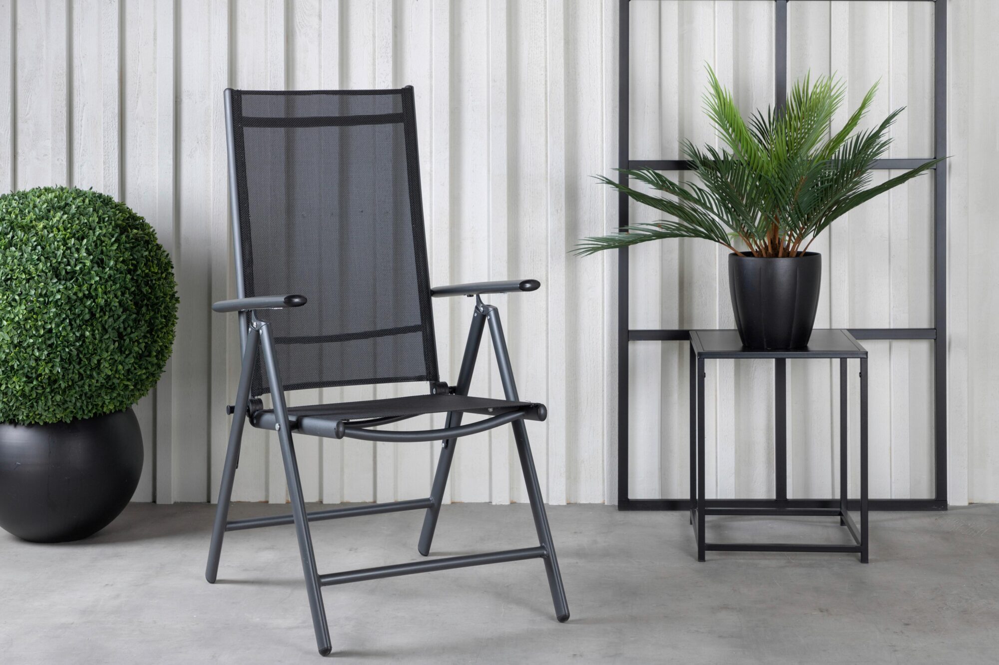 wohnli-moebel-suche-Gartenstuhl-2er-Set-Break-ca-55x108-cm-Schwarz Wohnli Möbelsuche - Gartenstuhl 2er-Set Break ca. 55x108 cm Schwarz
