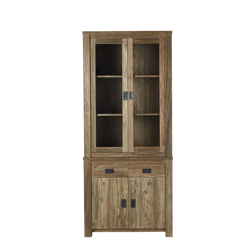 wohnli-moebel-suche-Geschirrschrank-aus-massivem-recyceltem-Teakholz-100-cm Wohnli Möbelsuche - Geschirrschrank aus massivem