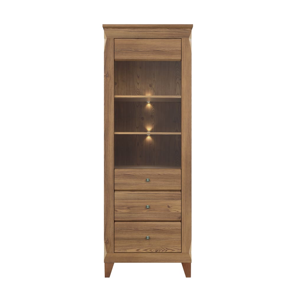 wohnli-moebel-suche-Geschirrschrank-mit-1-Tuer-Holzoptik-202cm Wohnli Möbelsuche - Geschirrschrank mit 1 Tür