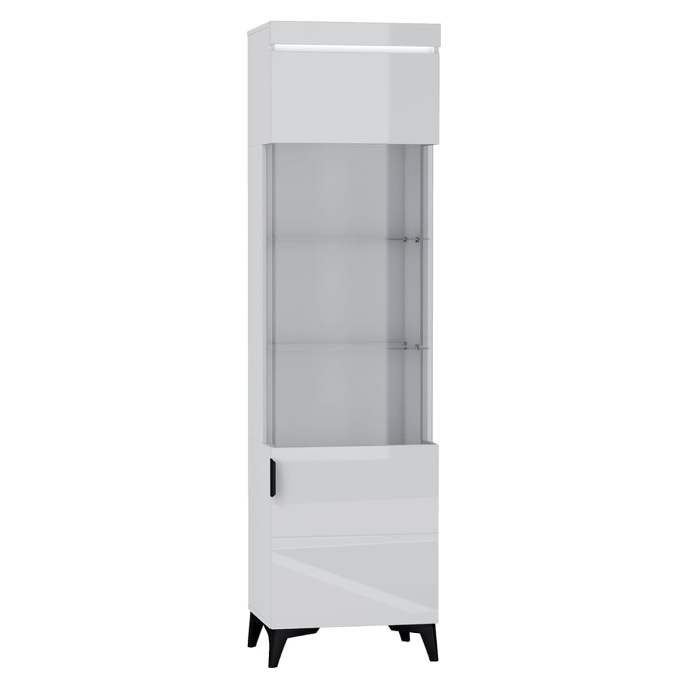 wohnli-moebel-suche-Geschirrschrank-mit-1-Tuer-Weiss-195cm Wohnli Möbelsuche - Geschirrschrank mit 1 Tür