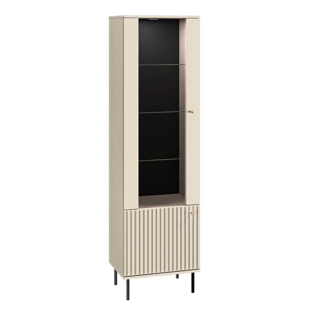 wohnli-moebel-suche-Geschirrschrank-mit-2-Tueren-Beige-190cm Wohnli Möbelsuche - Geschirrschrank mit 2 Türen