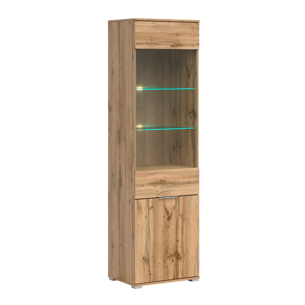 wohnli-moebel-suche-Geschirrschrank-mit-2-Tueren-Holzoptik-195cm Wohnli Möbelsuche - Geschirrschrank mit 2 Türen