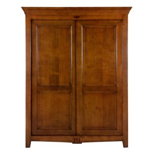 Wohnli Möbelsuche - Großer Schrank mit 2 Schiebetüren aus massivem Kirschbaum