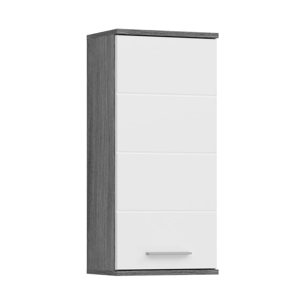 wohnli-moebel-suche-Haengeschrank-aus-Spanplatte-35x77x25-cm-Rauchsilber Wohnli Möbelsuche - Hängeschrank aus Spanplatte