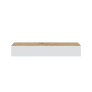 wohnli-moebel-suche-Haengeschrank-mit-2-Klappen-L180-cm-Dekor-Heller-Holz Wohnli Möbelsuche - Hängeschrank mit 2 Klappen L180 cm - Dekor Heller Holz
