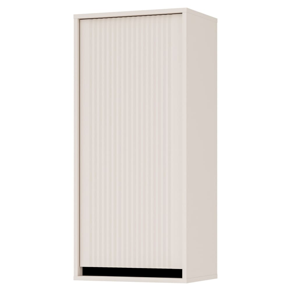 wohnli-moebel-suche-Haengeschrank-mit-geriffelter-Front-Beige-46-cm Wohnli Möbelsuche - Hängeschrank mit geriffelter Front