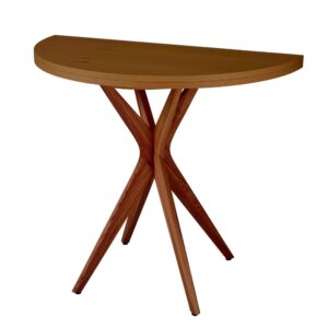 Wohnli Möbelsuche - Halbrunder Esstisch aus Holz