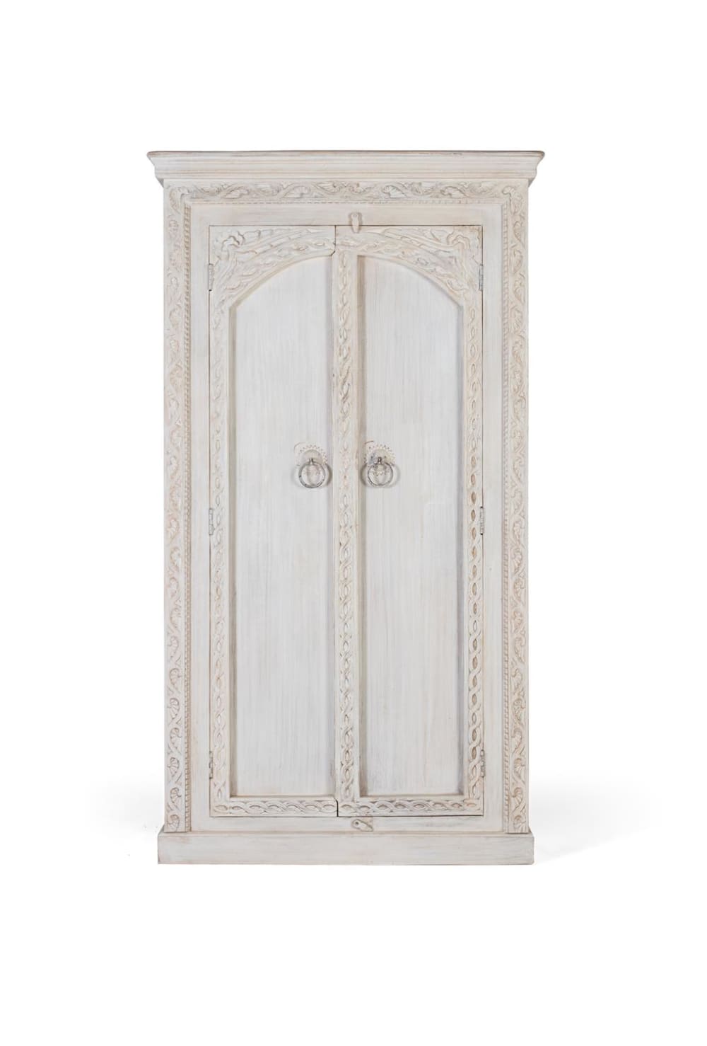 Wohnli Möbelsuche - Handgefertigter 2-türiger Kleiderschrank aus Mangoholz