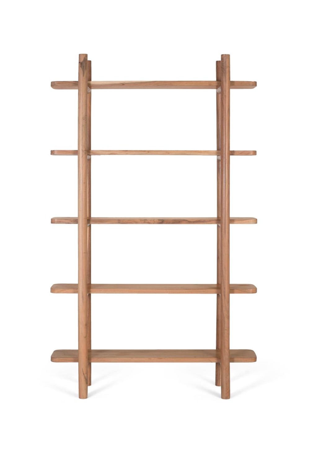 Wohnli Möbelsuche - Handgefertigtes Bücherregal aus Akazienholz 110 cm