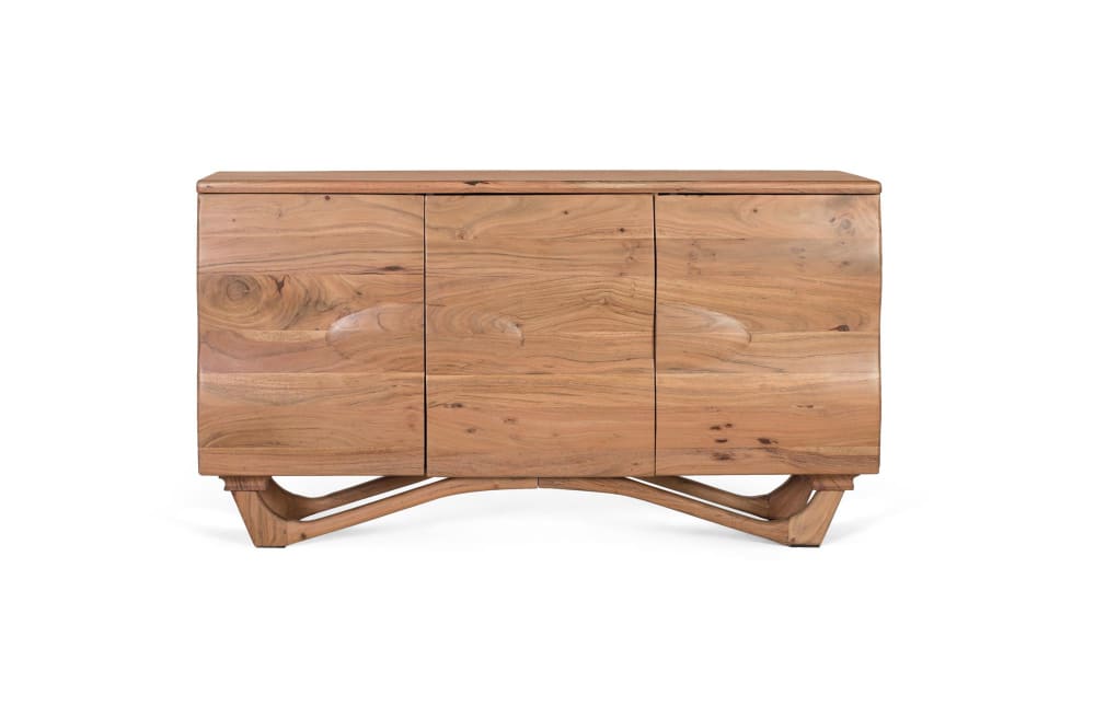 Wohnli Möbelsuche - Handgefertigtes Sideboard aus Akazienholz 140 cm